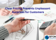 Clear Pricing Prevents Unpleasant Surprises for Customers
