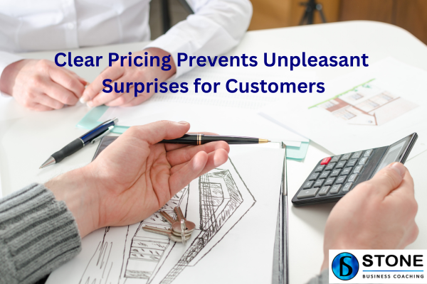 Clear Pricing Prevents Unpleasant Surprises for Customers Clear Pricing Prevents Unpleasant Surprises for Customers