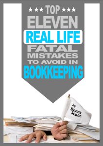 11 REAL Fatal Mistakes made in Bookkeeping Cover