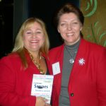 Donna and contributing author of Stepping Stones to Business Success – Julie Mason