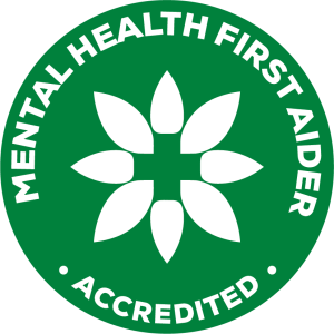 Mental Health First Aider badge