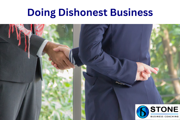 Doing Dishonest Business Doing Dishonest Business