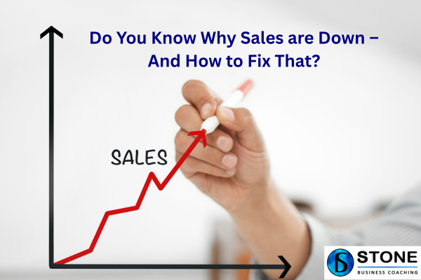 Do You Know Why Sales are Down – And How to Fix That